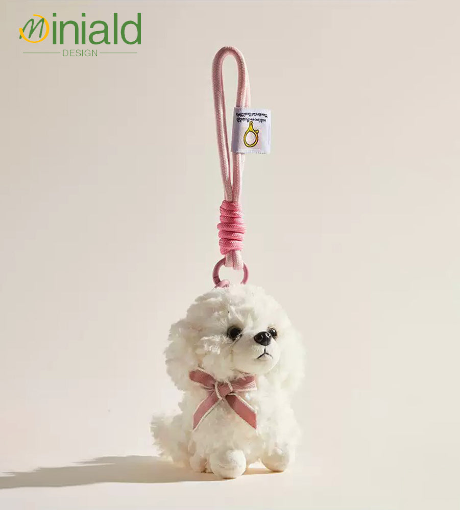 MDESGN Huggable Teddy Daily Paws Wrist Charm Detachable Strap × Plush Buddy × Multi-Hook Magic