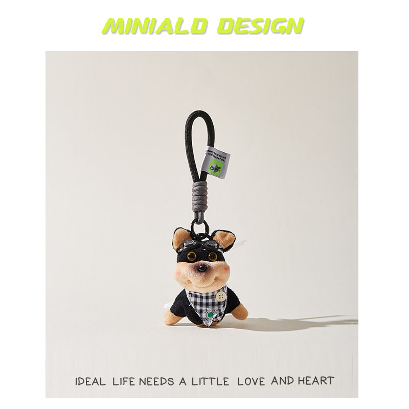 MDESIGN Honey Paws Plush Keychain Knitted Beehive Hat × Dual-Size Cuddle × Licensed Joy