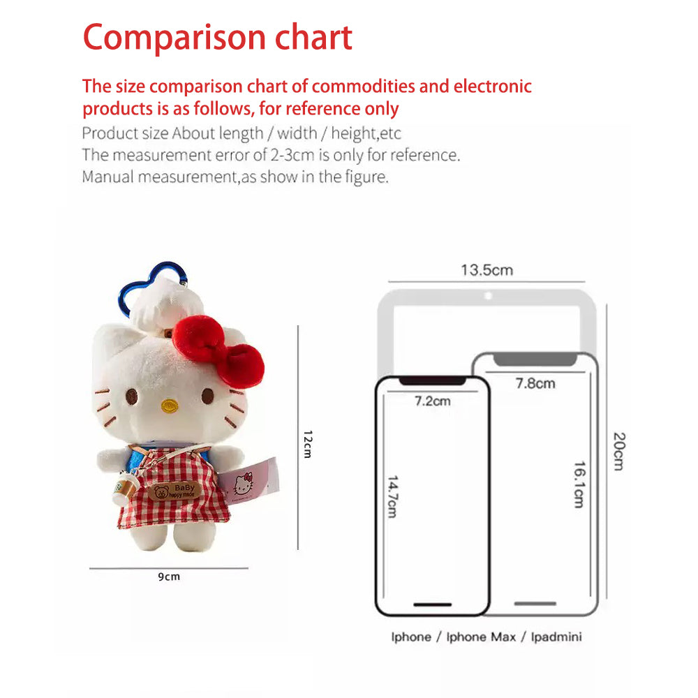 MDESIGN Sanrio Hello Kitty Baby-Safe Charm 9cm of First Touch Warmth