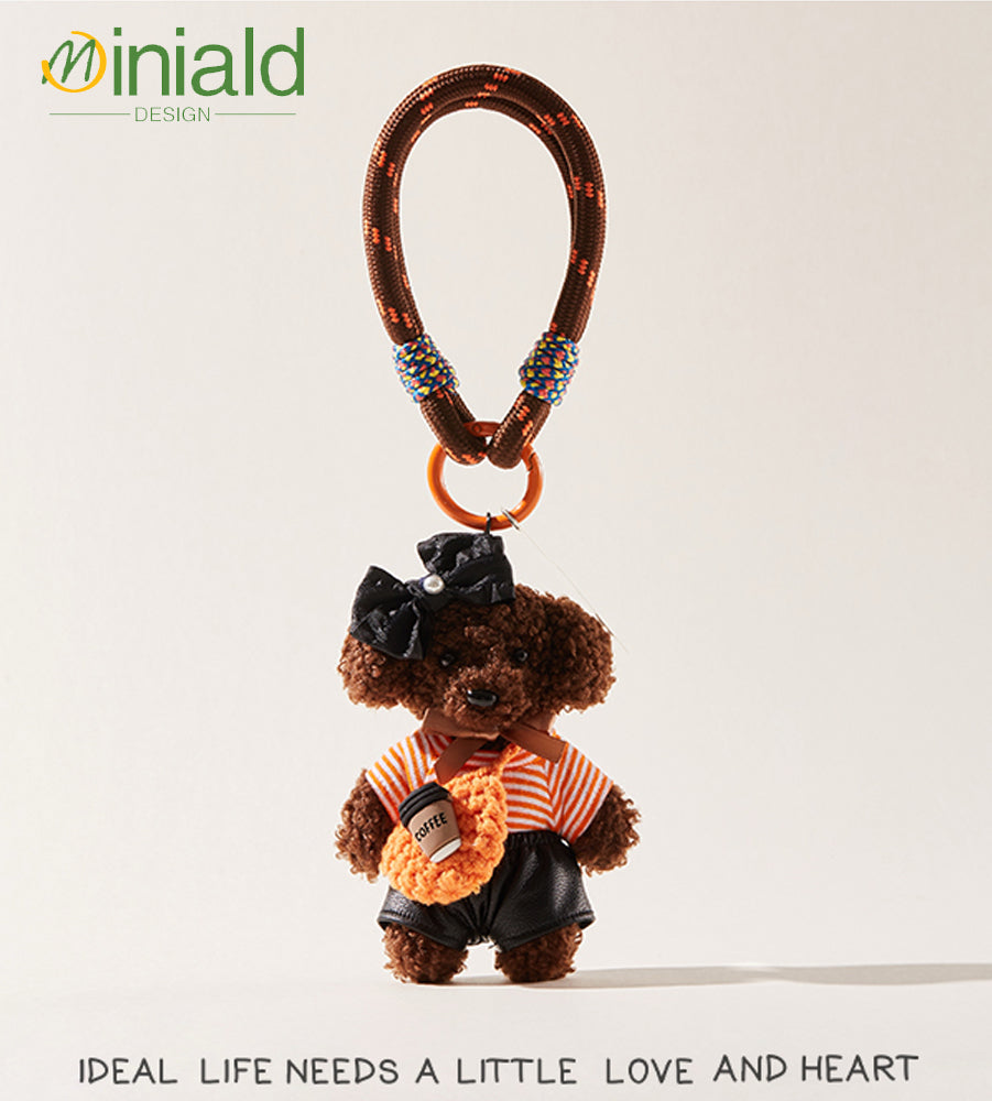 MINIALD DESIGN|K-Teddy Charm