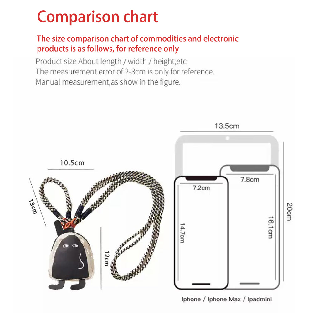 MDESIGN Urban Buddy Wallet Lanyard Neck/Crossbody/Wrist Wear × Coin Capsule × Minimalist Ally