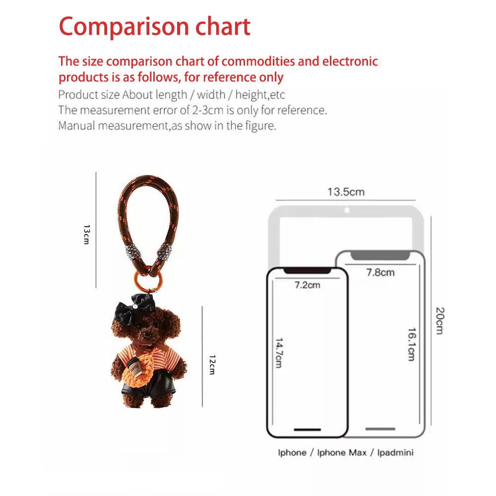 MINIALD DESIGN|K-Teddy Charm