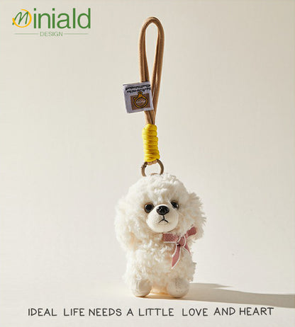 MDESGN Huggable Teddy Daily Paws Wrist Charm Detachable Strap × Plush Buddy × Multi-Hook Magic