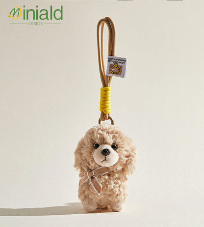 MDESGN Huggable Teddy Daily Paws Wrist Charm Detachable Strap × Plush Buddy × Multi-Hook Magic