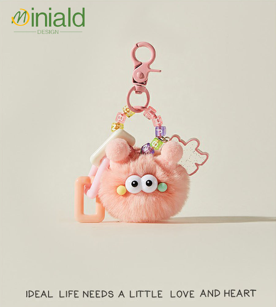 MDESGN Blush Buddy Plush Charm Hand-Blushed Cheeks × Stress-Relief Fidget × Kawaiku Rebellion