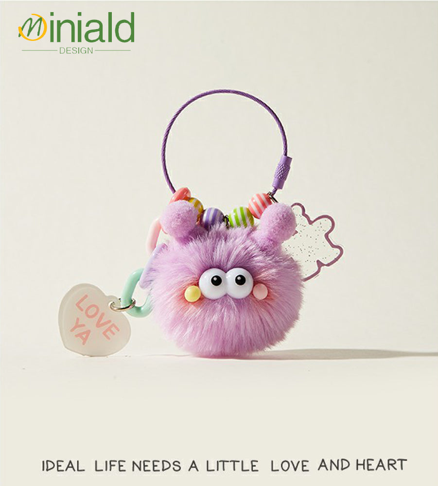 MDESGN Blush Buddy Plush Charm Hand-Blushed Cheeks × Stress-Relief Fidget × Kawaiku Rebellion