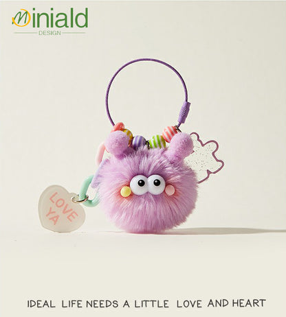 MDESGN Blush Buddy Plush Charm Hand-Blushed Cheeks × Stress-Relief Fidget × Kawaiku Rebellion