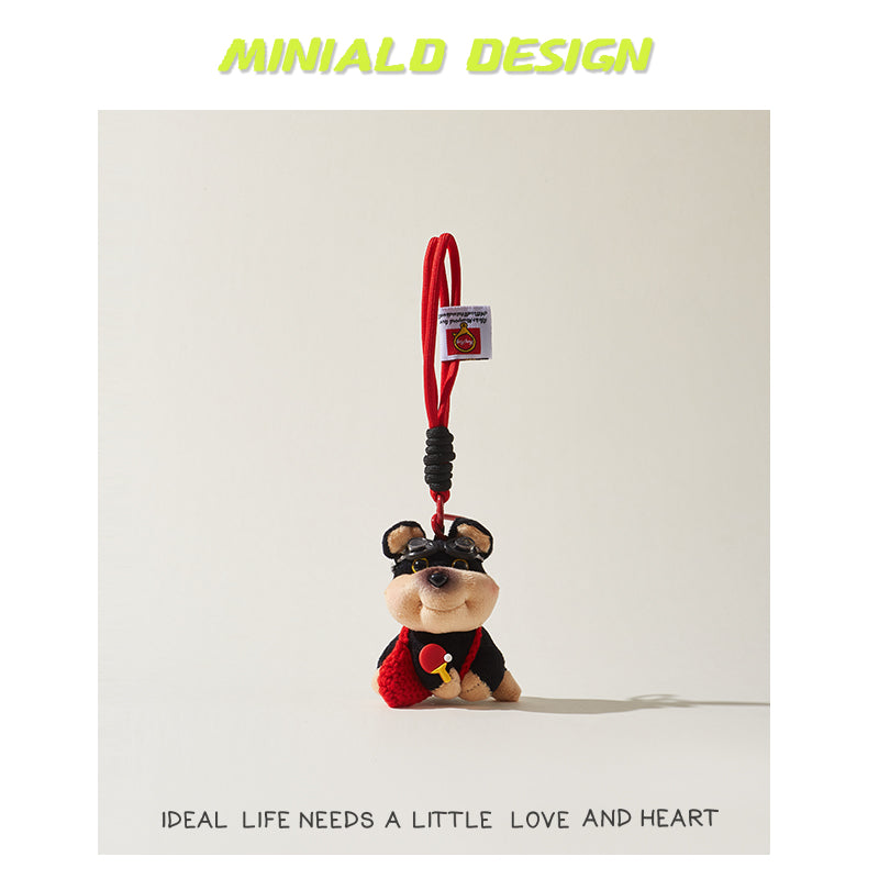 MDESIGN Honey Paws Plush Keychain Knitted Beehive Hat × Dual-Size Cuddle × Licensed Joy