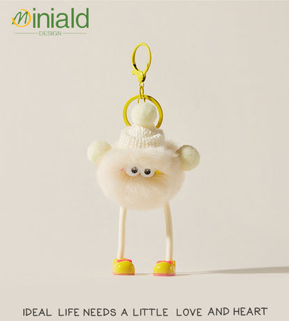 MINIMAL DESIGN｜Chinchilla Moss Pom