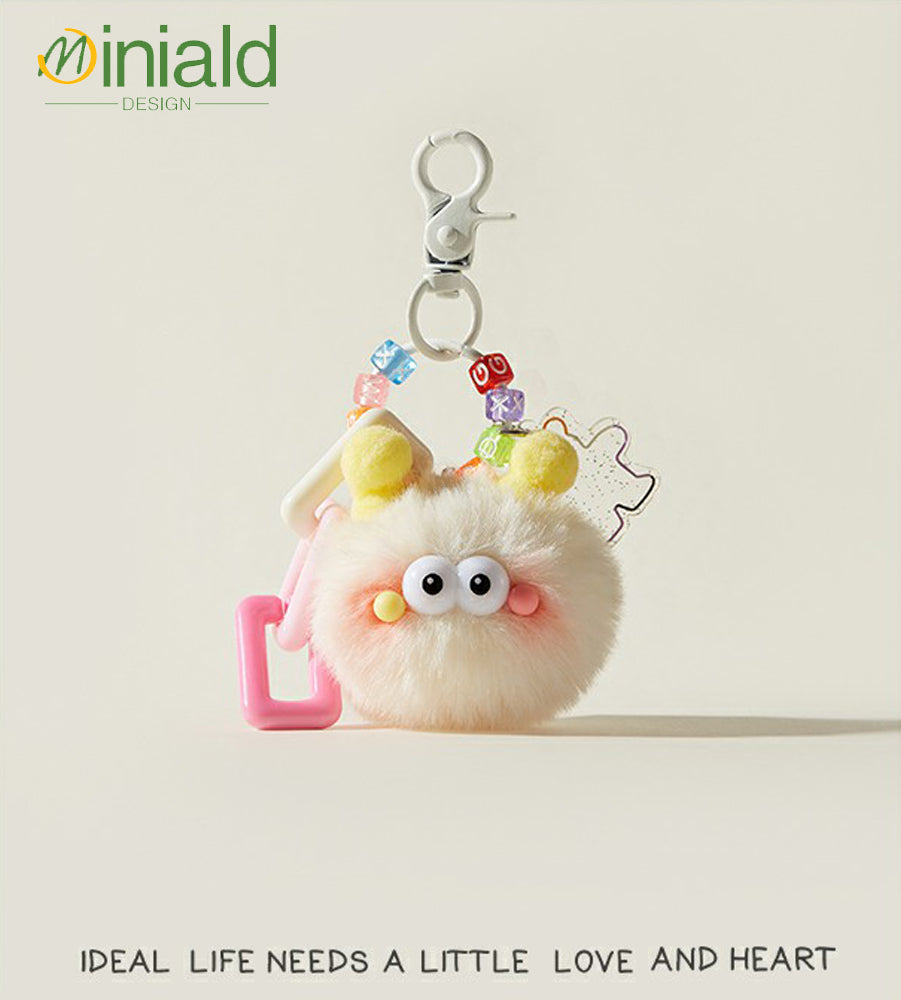 MDESGN Blush Buddy Plush Charm Hand-Blushed Cheeks × Stress-Relief Fidget × Kawaiku Rebellion