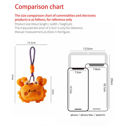 MDESIGN Quirky Crab Multi-Charm 15.5cm of Pinchy Personality!