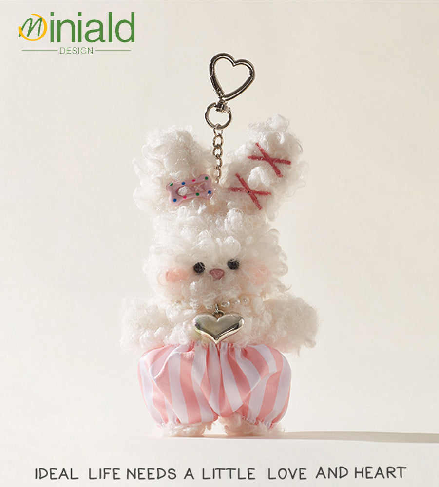 MINIALD❤️ Boho Bunnion | Detachable-Dungarees Plush Charm