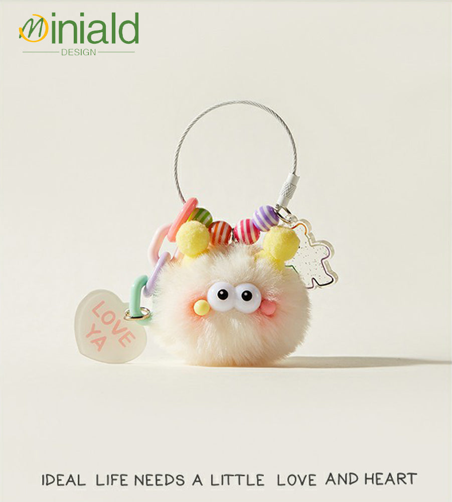 MDESGN Blush Buddy Plush Charm Hand-Blushed Cheeks × Stress-Relief Fidget × Kawaiku Rebellion