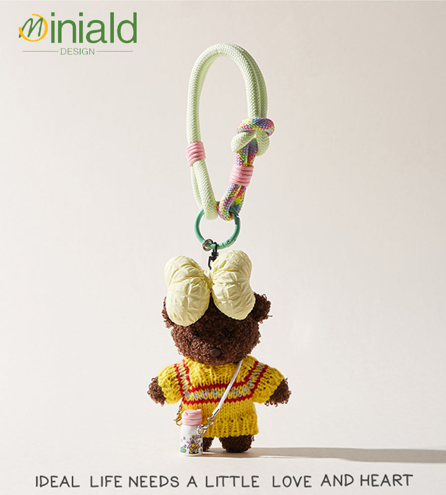 MINIALD DESIGN｜Knit Teddy Duo