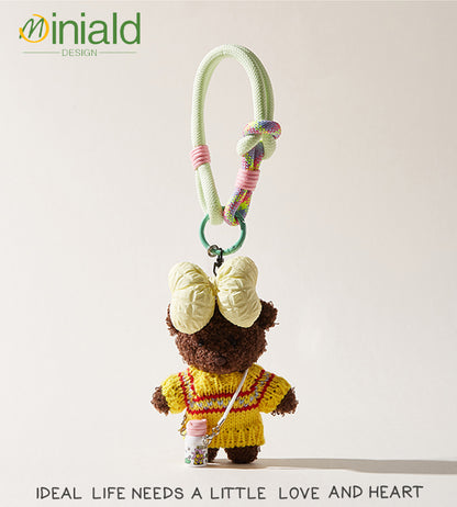 MINIALD DESIGN｜Knit Teddy Duo