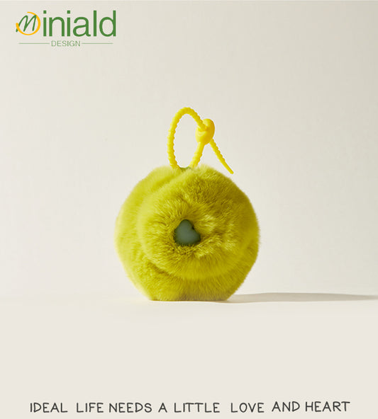 MDESIGN Dopamine Rabbit Fur Wallet Charm 12cm³ of Neuro-Joy!