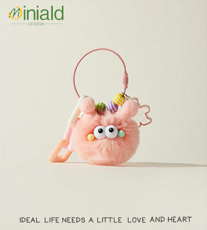 MDESGN Blush Buddy Plush Charm Hand-Blushed Cheeks × Stress-Relief Fidget × Kawaiku Rebellion