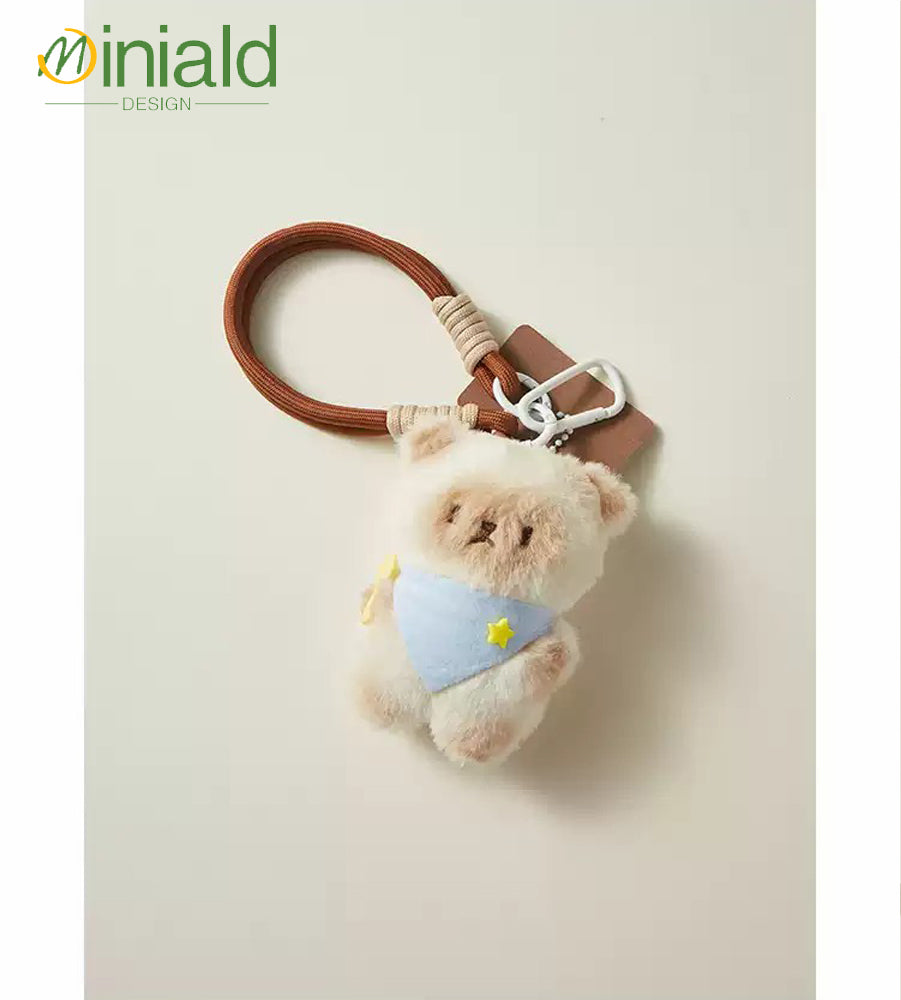 MDESIGN Maillard Plush Kitten Charm Carry Autumn Sunlight in Your Palm