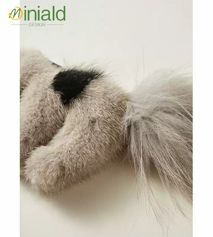 MDESIGN Museum-Grade Mink Foal Charm Where Equestrian Elegance Meets Modern Carriage