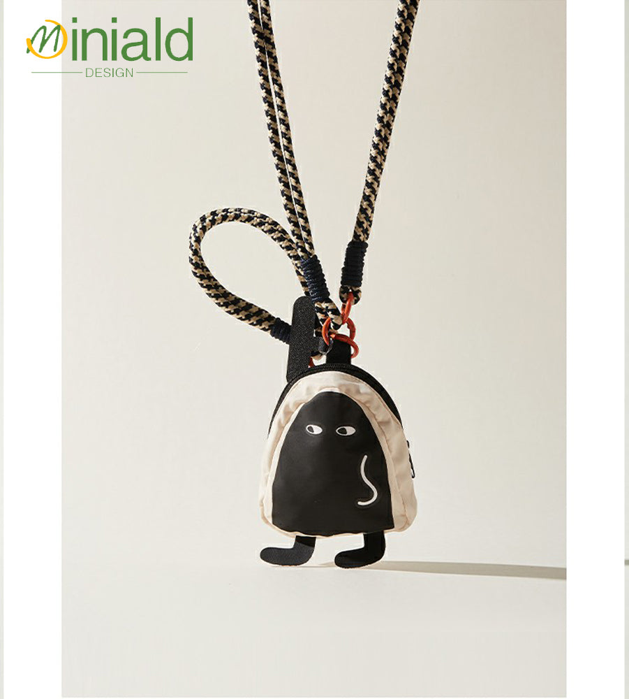 MDESIGN Urban Buddy Wallet Lanyard Neck/Crossbody/Wrist Wear × Coin Capsule × Minimalist Ally