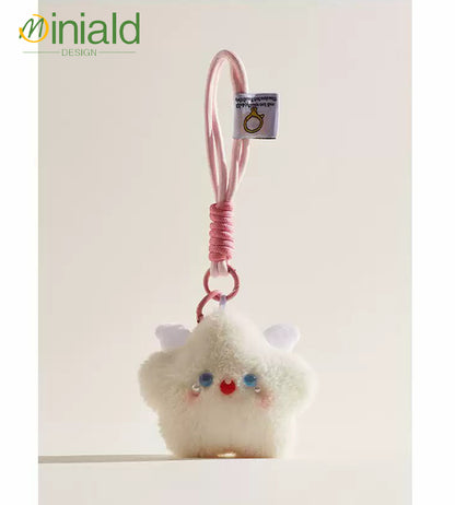 MDESGN Starlight Seraph Keychain Glow-in-Dark Cape × Detachable Wristlet × Pocket Guardian