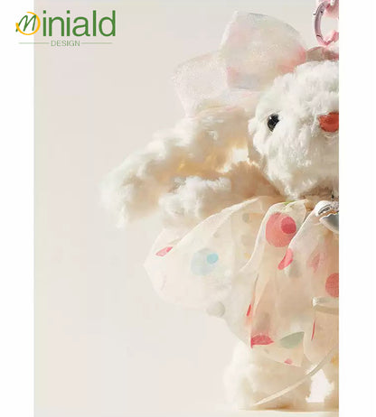 MDESIGN Fairycore Tulle-Skirt Bunny Bag Charm Where Dreams Drape Over Reality