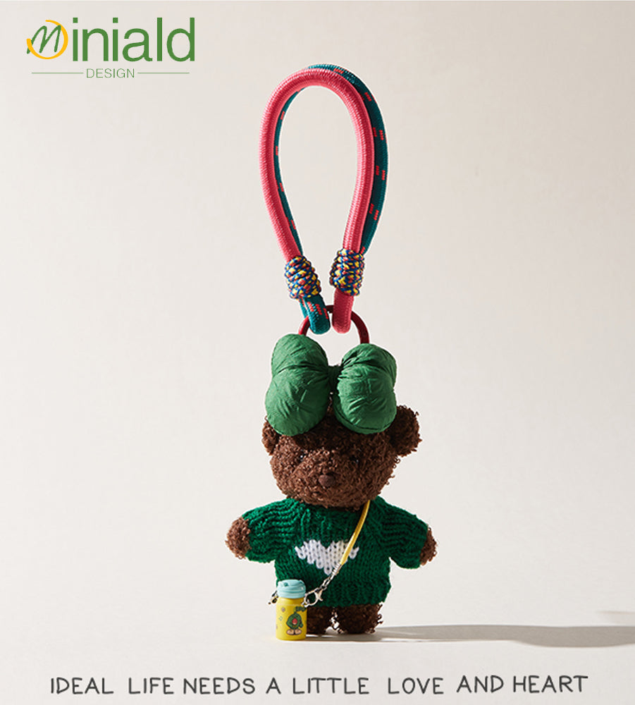 MINIALD DESIGN｜Knit Teddy Duo