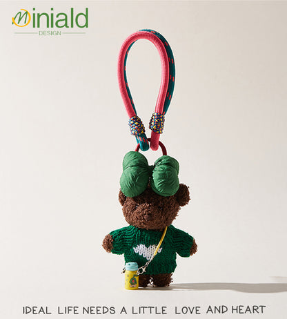 MINIALD DESIGN｜Knit Teddy Duo