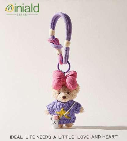 MINIALD DESIGN｜Knit Teddy Duo