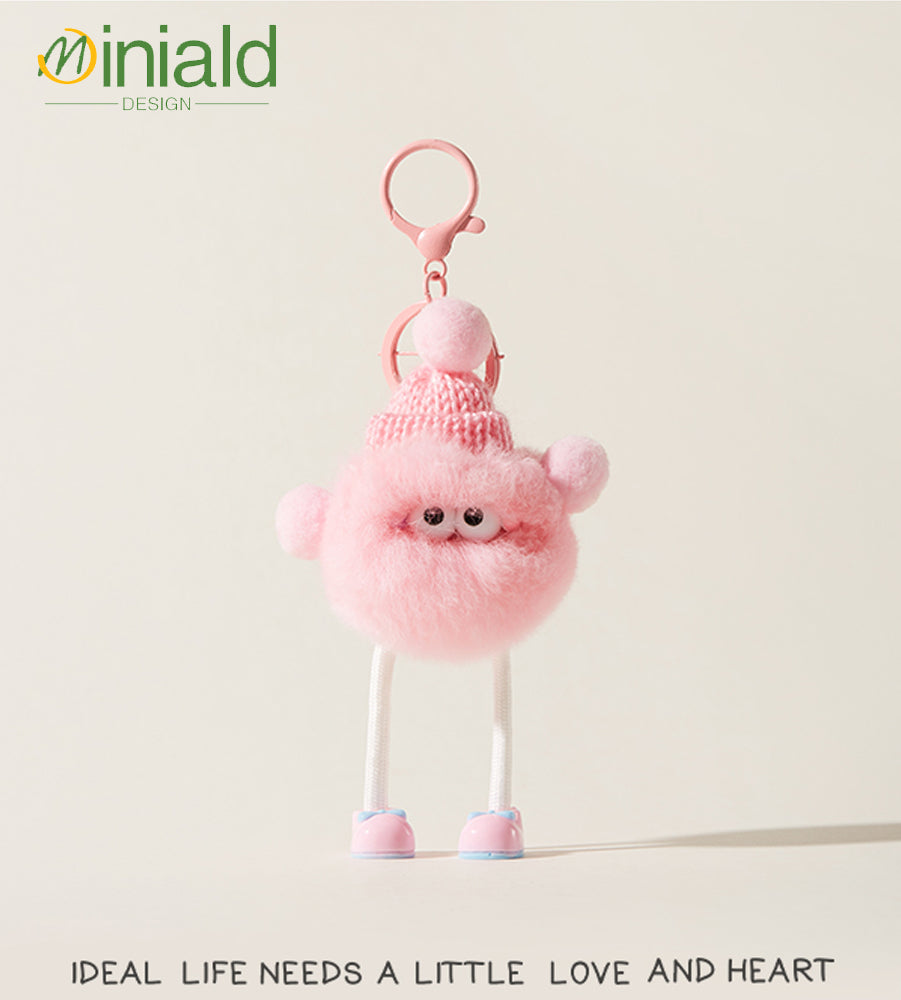 MINIMAL DESIGN｜Chinchilla Moss Pom