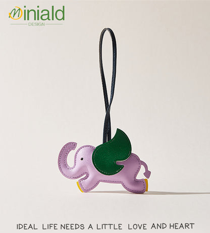 MDESIGN Playful Leather Dumbo Charm Where Vintage Magic Takes Flight