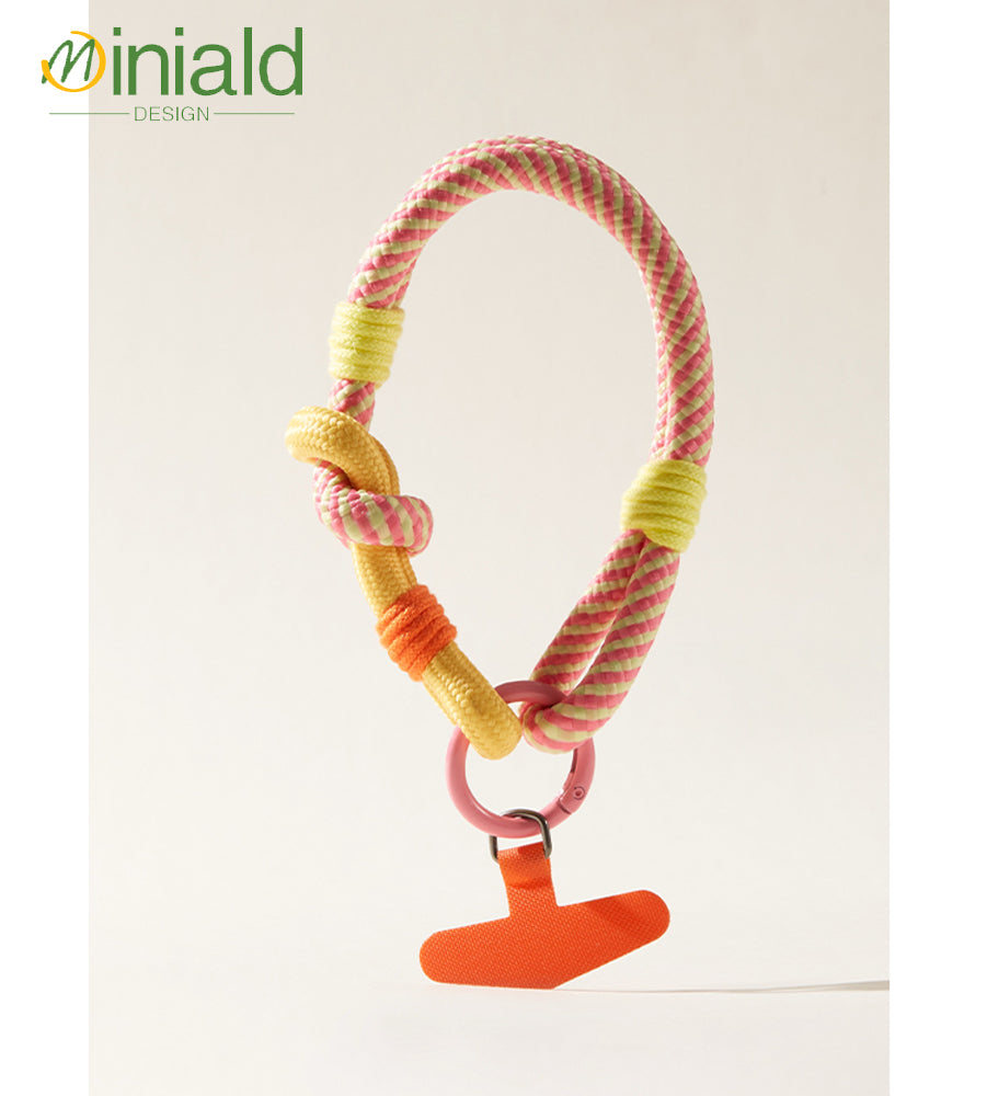 MDESIGN Sunburst Safety Strap Chunky Two-Tone Nylon × Mag-Release × 200cm Freedom Scale