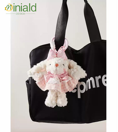 MDESGN Plaid Princess Plush Charm Handmade Tartan Skirt × 20cm Ears × Innocence Keeper