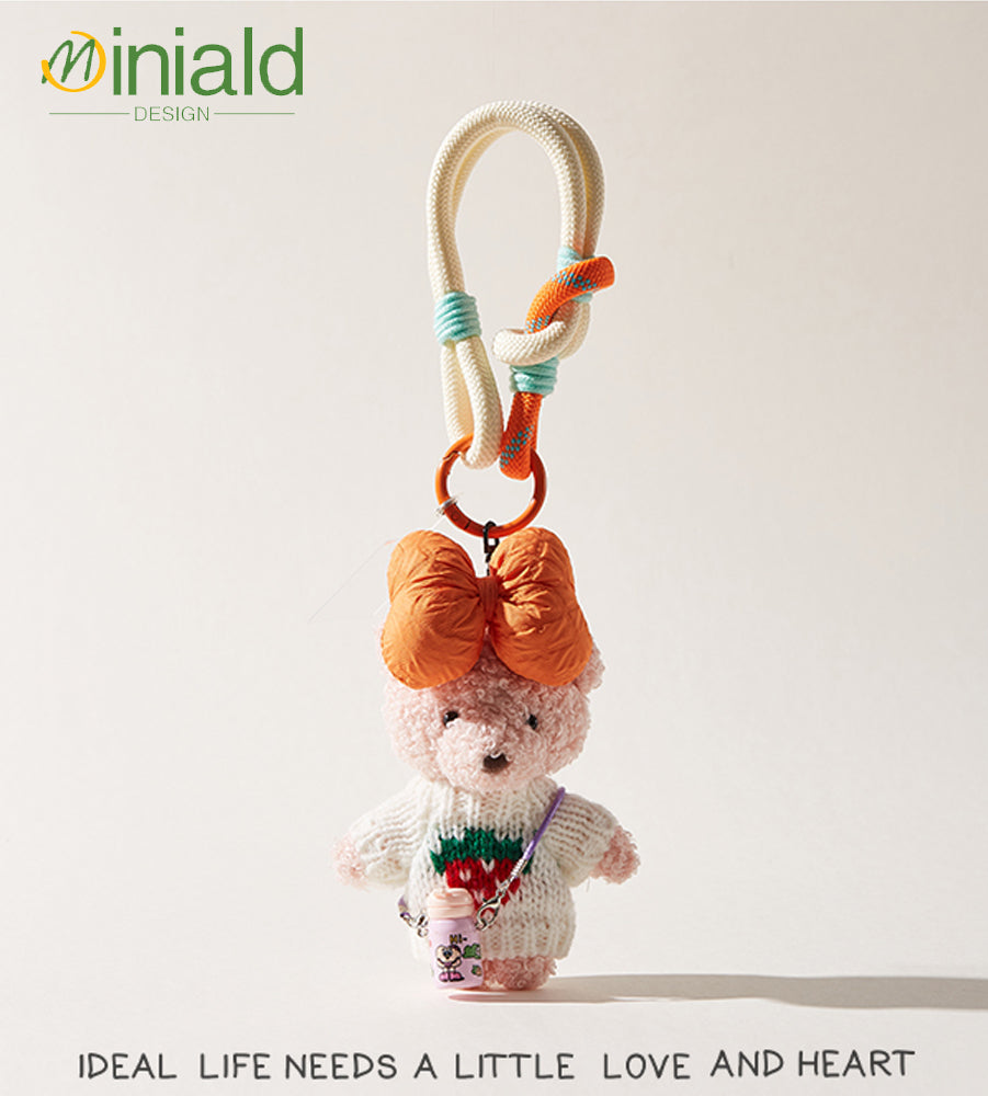 MINIALD DESIGN｜Knit Teddy Duo