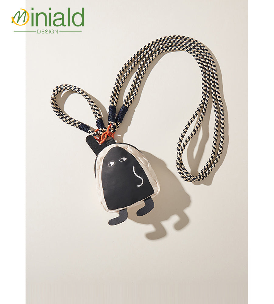 MDESIGN Minimalist B&amp;W Figure Wallet Leash 10.5cm Urban Survival Toolkit