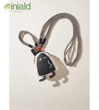 MDESIGN Minimalist B&amp;W Figure Wallet Leash 10.5cm Urban Survival Toolkit
