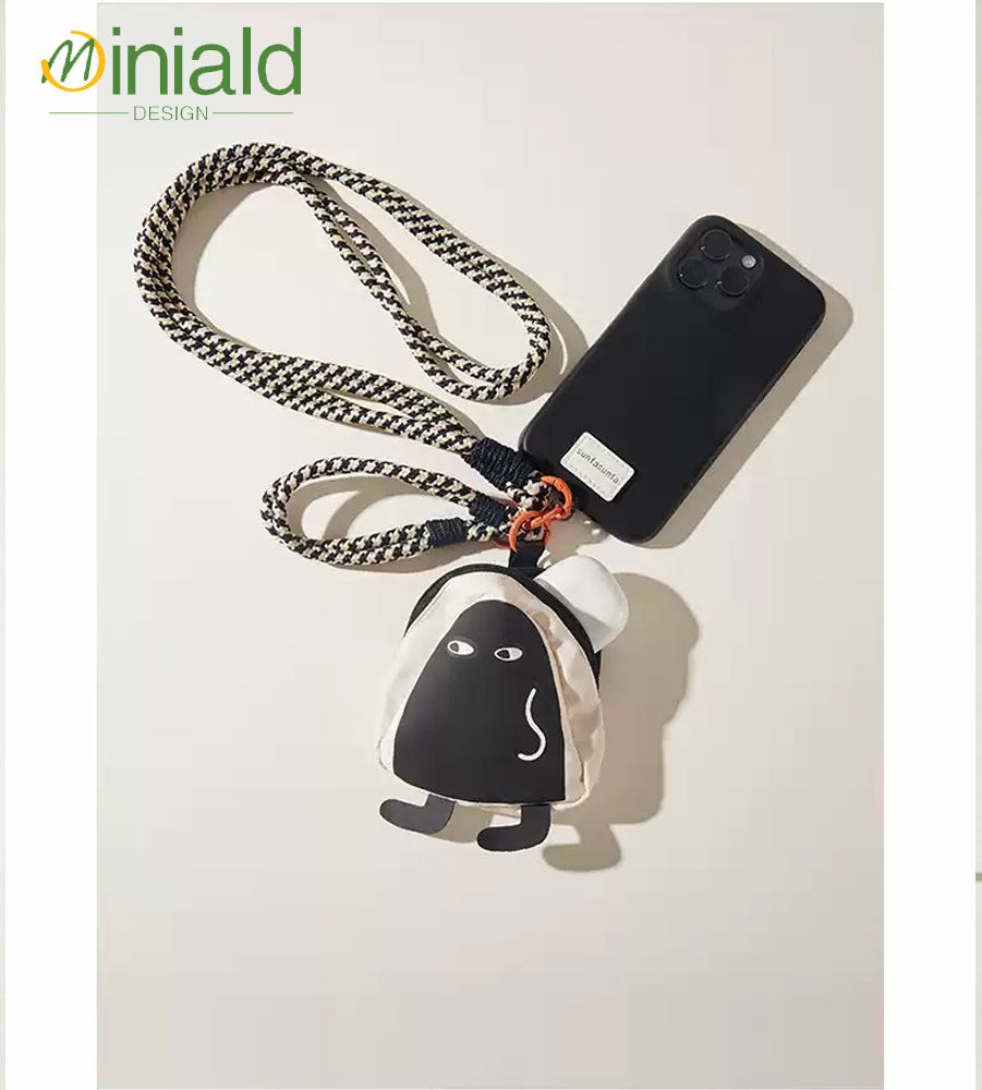 MDESIGN Urban Buddy Wallet Lanyard Neck/Crossbody/Wrist Wear × Coin Capsule × Minimalist Ally