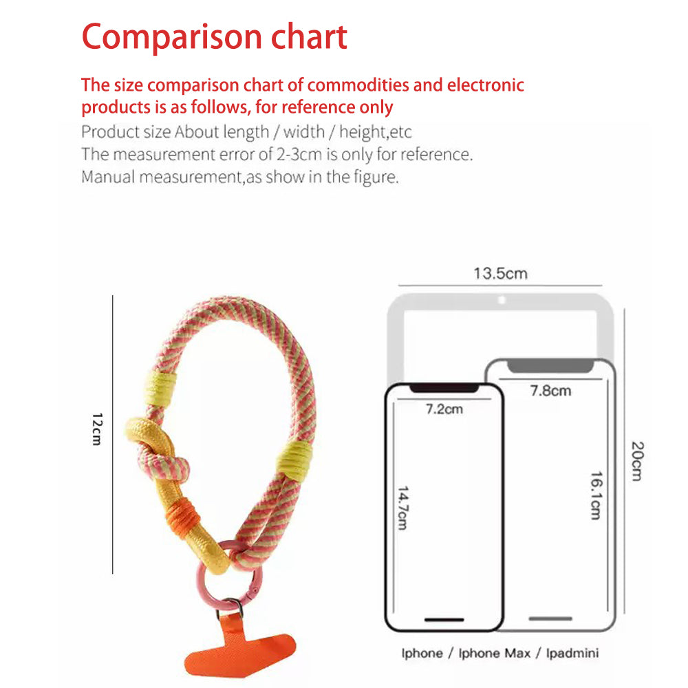MDESIGN Sunburst Safety Strap Chunky Two-Tone Nylon × Mag-Release × 200cm Freedom Scale