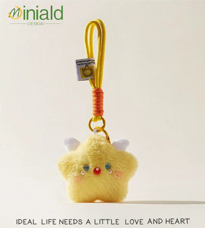 MDESGN Starlight Seraph Keychain Glow-in-Dark Cape × Detachable Wristlet × Pocket Guardian