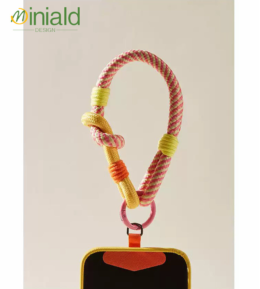 MDESIGN Sunburst Safety Strap Chunky Two-Tone Nylon × Mag-Release × 200cm Freedom Scale