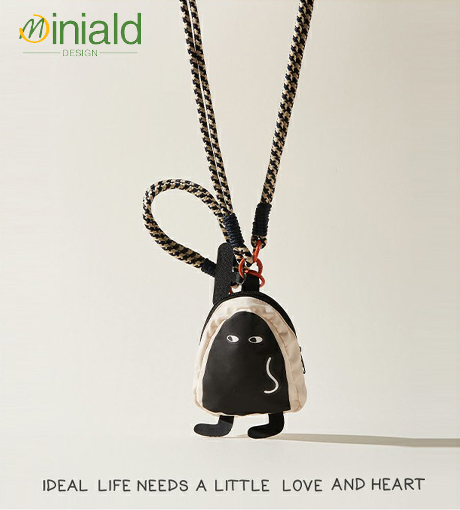 MDESIGN Urban Buddy Wallet Lanyard Neck/Crossbody/Wrist Wear × Coin Capsule × Minimalist Ally