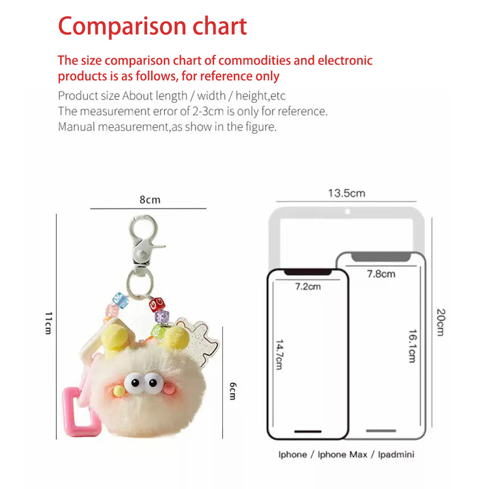 MDESGN Blush Buddy Plush Charm Hand-Blushed Cheeks × Stress-Relief Fidget × Kawaiku Rebellion