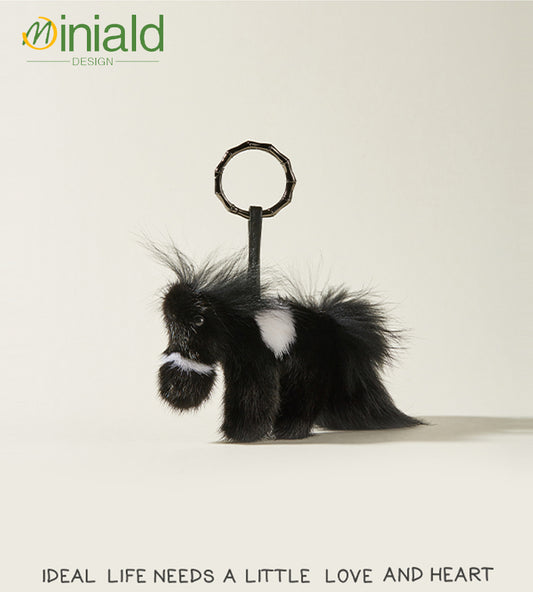 MDESIGN Museum-Grade Mink Foal Charm Where Equestrian Elegance Meets Modern Carriage
