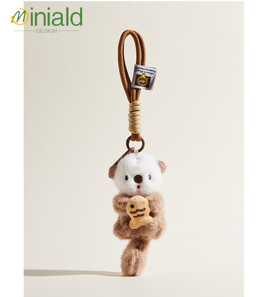 MDESIGN Snacktime Koala Plush Charm Fish-Munching Meme × Crinkle Sound Therapy × 3-Size Cuddle