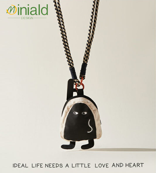 MDESIGN Urban Buddy Wallet Lanyard Neck/Crossbody/Wrist Wear × Coin Capsule × Minimalist Ally