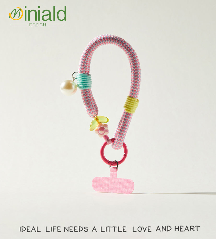 MDESIGN JoyStrap Phone Wristband Dopamine Color Weave × Mag-Snap Tech × Freehand Revolution