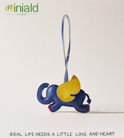 MDESIGN Playful Leather Dumbo Charm Where Vintage Magic Takes Flight