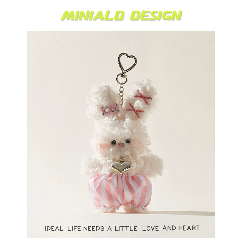 MINIALD❤️ Boho Bunnion | Detachable-Dungarees Plush Charm