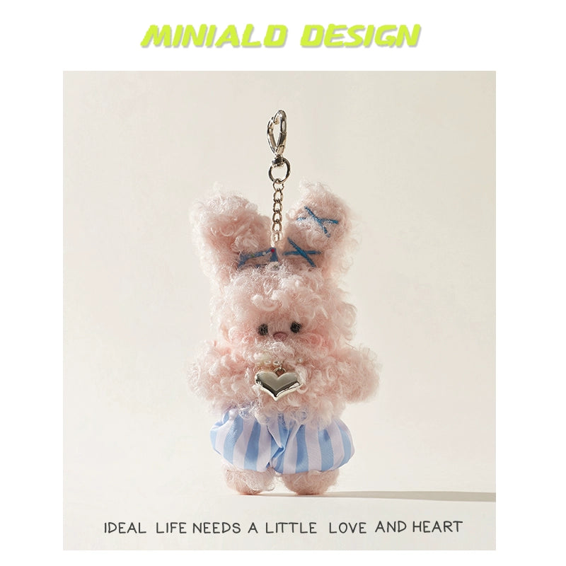 MINIALD❤️ Boho Bunnion | Detachable-Dungarees Plush Charm